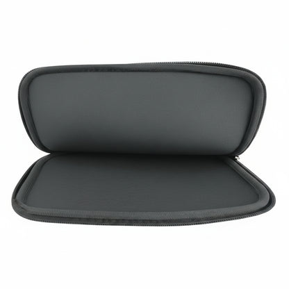 Étui protection MacBook Premium - Vue arrière grise sur fond blanc
