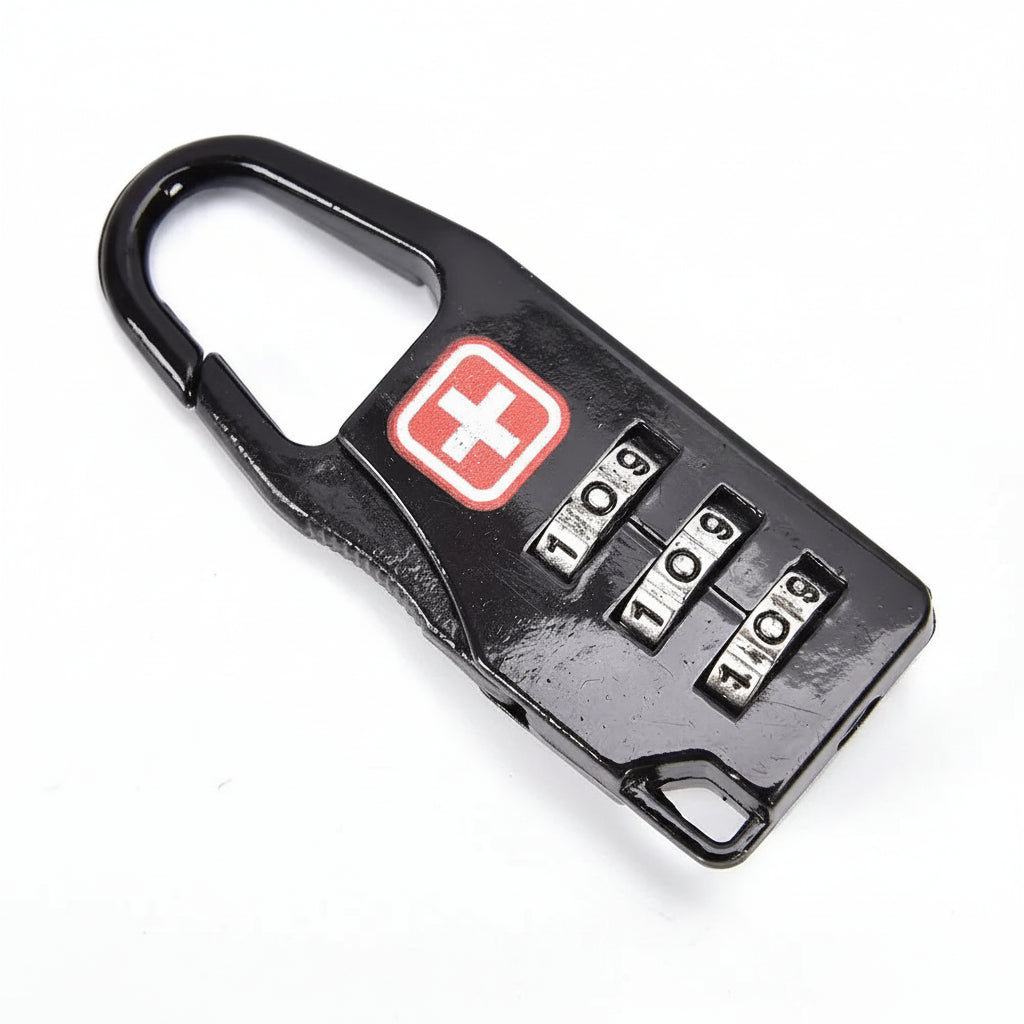 Cadenas de sécurité à code pour bagage en alliage de zinc