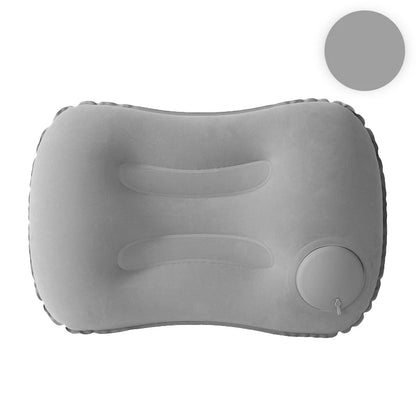 Oreiller Cervical Gonflable Portable - Coussin de Voyage Détachable et Lavable