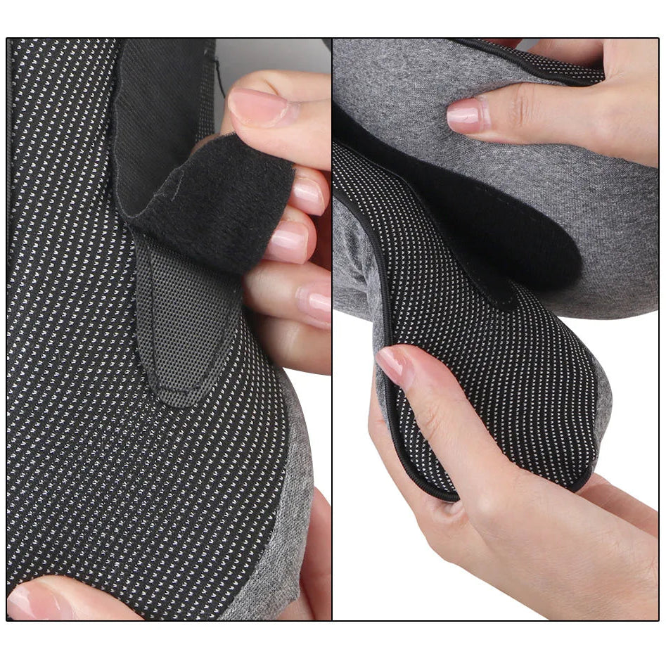 Coussin tour de cou ergonomique pour avion et voiture