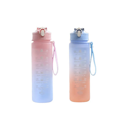 Gourde sport réutilisable écologique en plastique PC