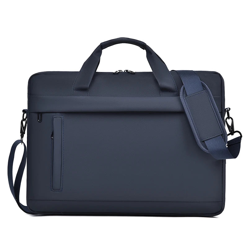 Mallette business en PU noire design épuré