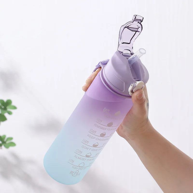 Gourde réutilisable en plastique PC sans plomb