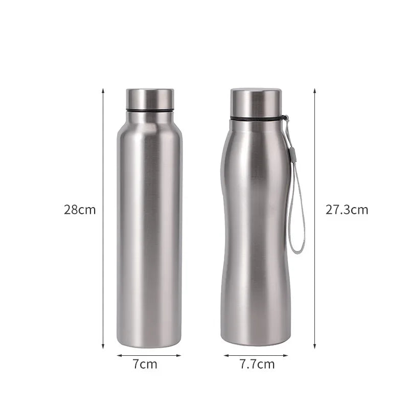 Bouteille d'eau thermique acier inoxydable détails