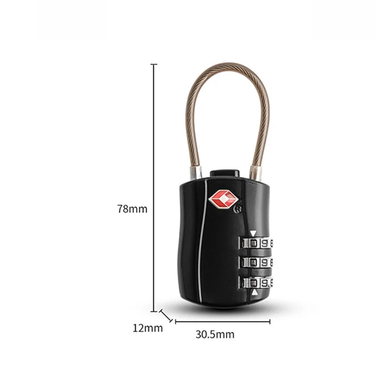 Cadenas à code pour sac de voyage