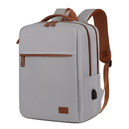 Sac à Dos Polyvalent Oxford 20-35L avec Compartiment Ordinateur et Poche Téléphone