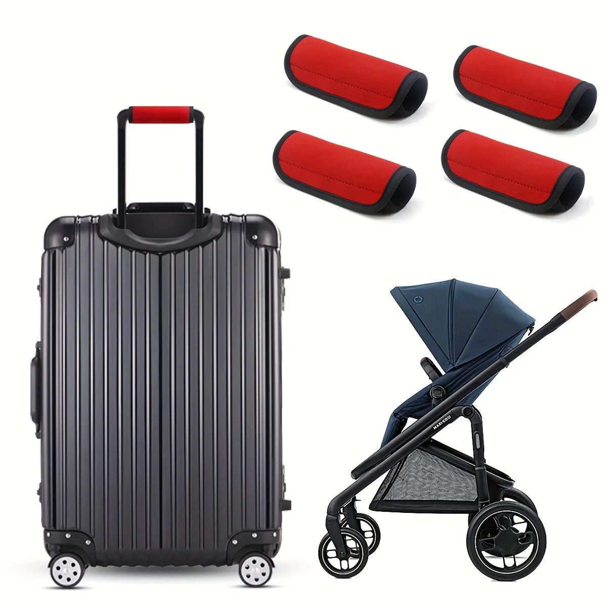 Accessoire de voyage en néoprène Clyine - vue latérale