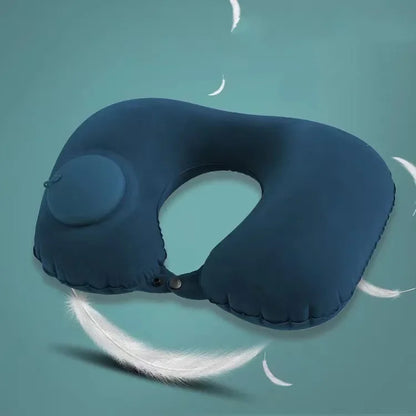 Coussin de voyage gonflable rangement facile