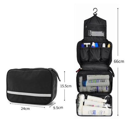 Trousse de Toilette de Voyage Suspendue - Grande Capacité, Imperméable pour Hommes et Femmes