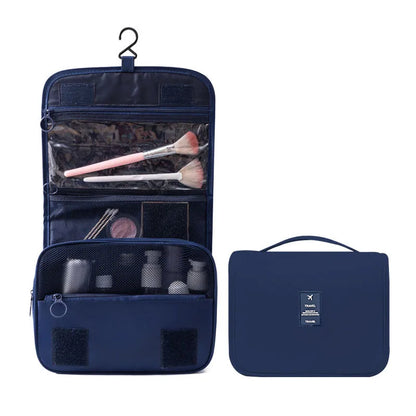Trousse de voyage avec poches en filet et PVC