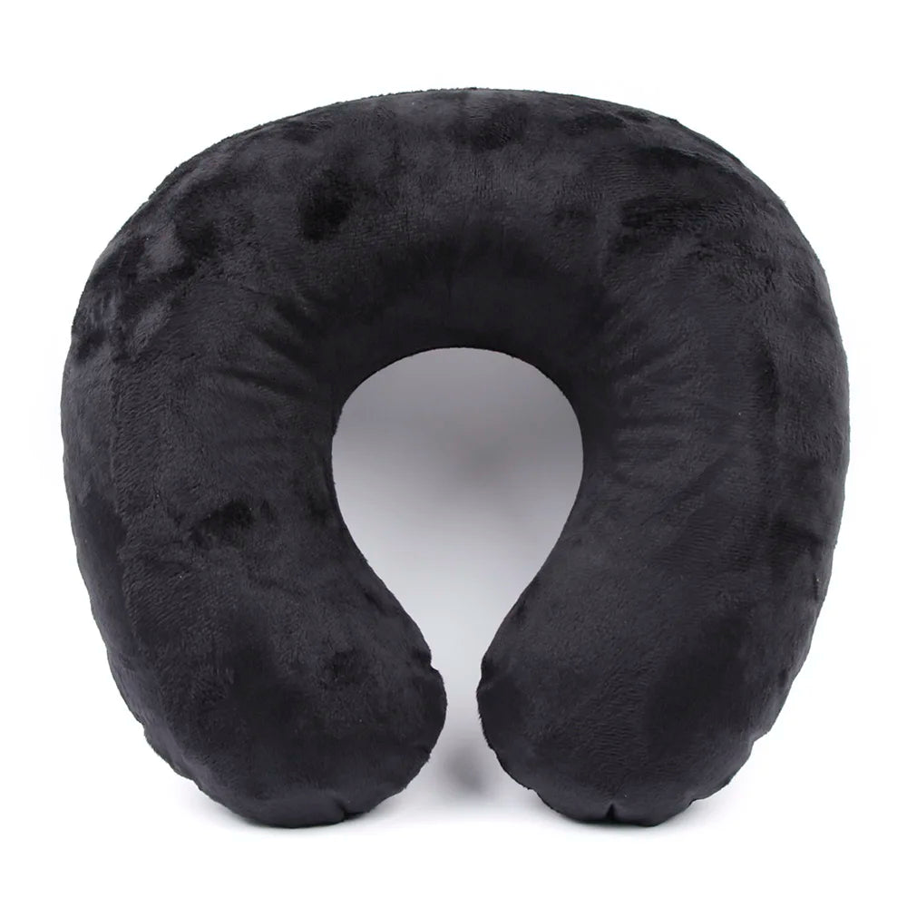 Coussin de voyage U gonflable accessoire avion