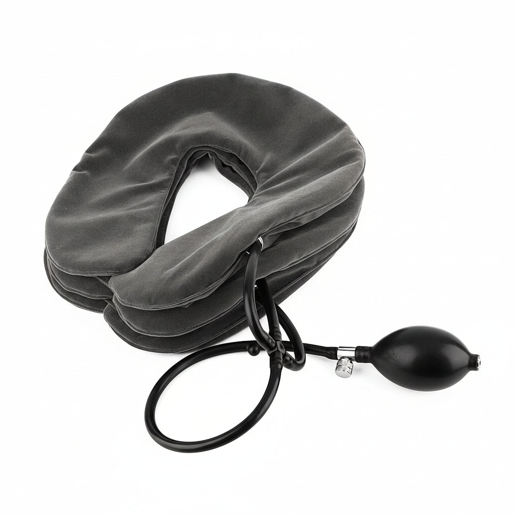 Collier de traction cervicale respirant et confortable