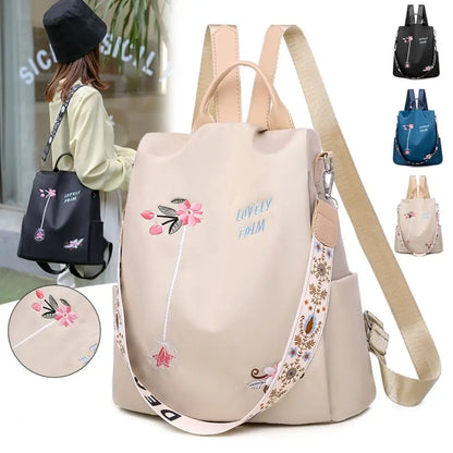 Sac à dos femme Oxford 36-55 litres vue arrière