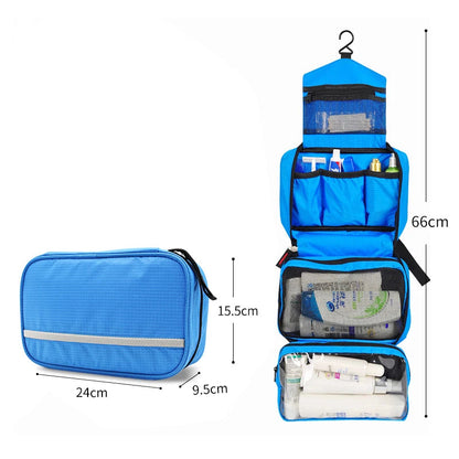 Kit de toilette de voyage écologique avec crochet robuste