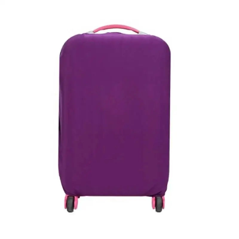Housse de Bagage Extensible Unie en Spandex - Protection Voyage Élégante