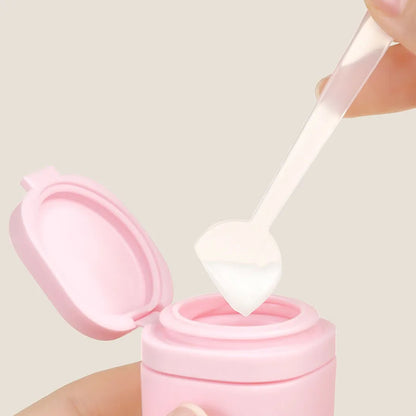 Bouteille rechargeable vue de côté