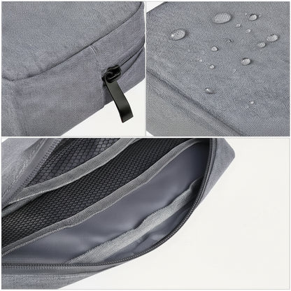 Coffret compact rectangle en matériaux mixtes durables pour voyage