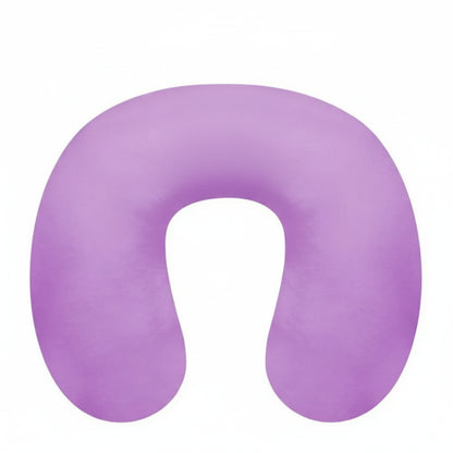 Coussin gonflable pour le cou en polyester coton