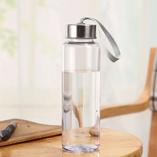 Bouteille d'eau portable sport extérieur transparente