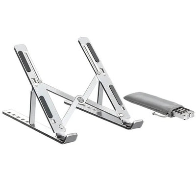 Support pliable en aluminium pour ordinateur portable et tablette