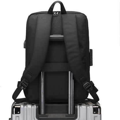 Sac à dos anti-choc avec protection intégrée pour ordinateur portable 16 pouces