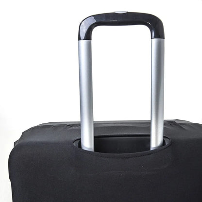 Housse de Bagage Extensible Unie en Spandex - Protection Voyage Élégante