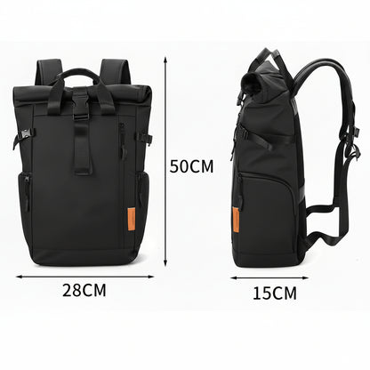 Sac à dos compact et fonctionnel pour déplacements professionnels et scolaires