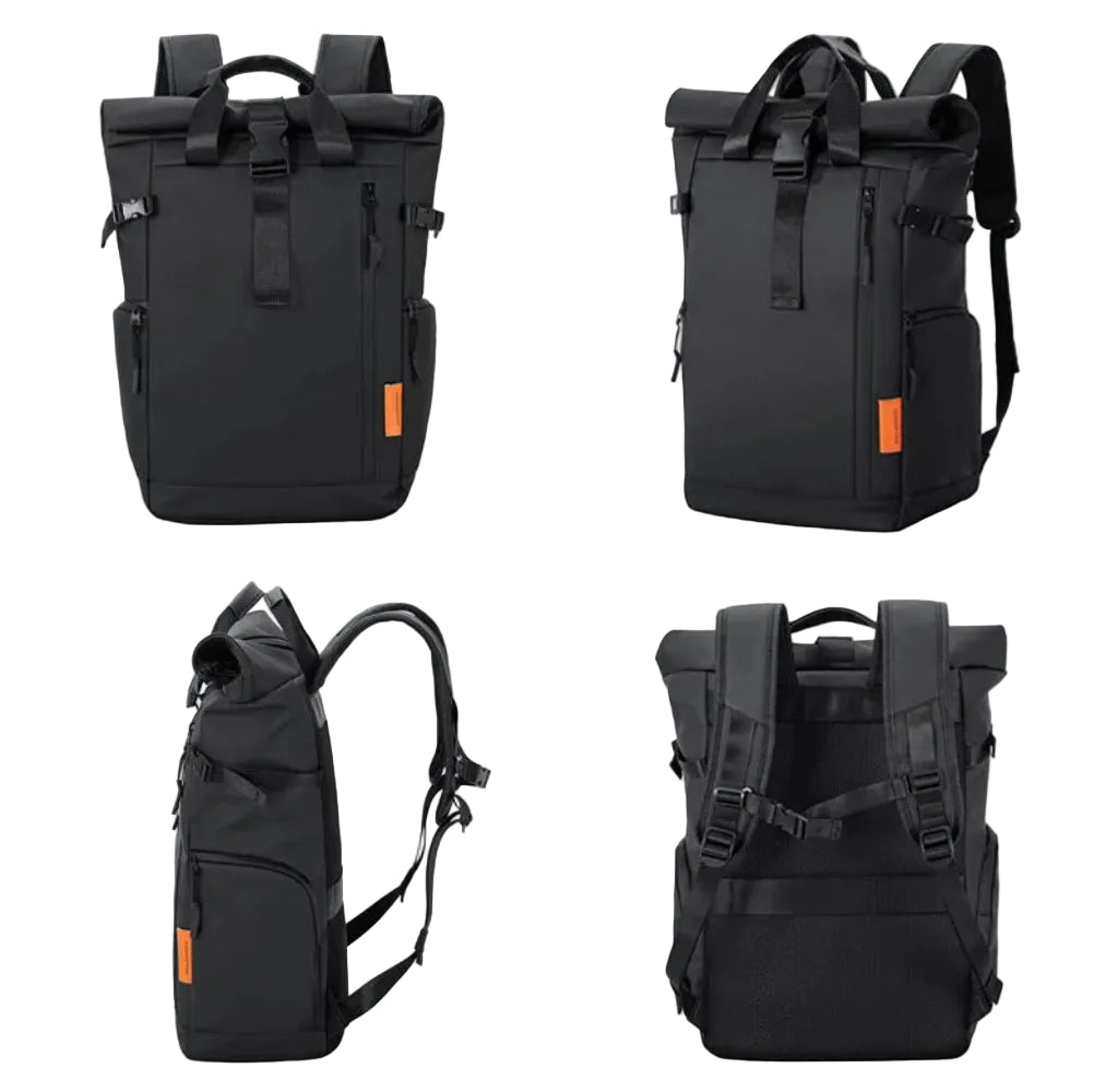 Sac à dos léger et nomade avec poche cachée pour smartphone et objets précieux