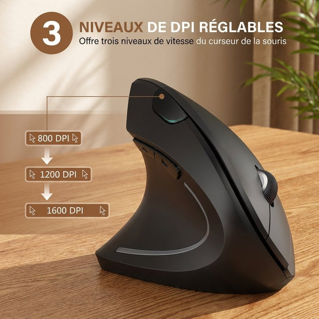 Souris sans fil pour améliorer le confort au quotidien au bureau