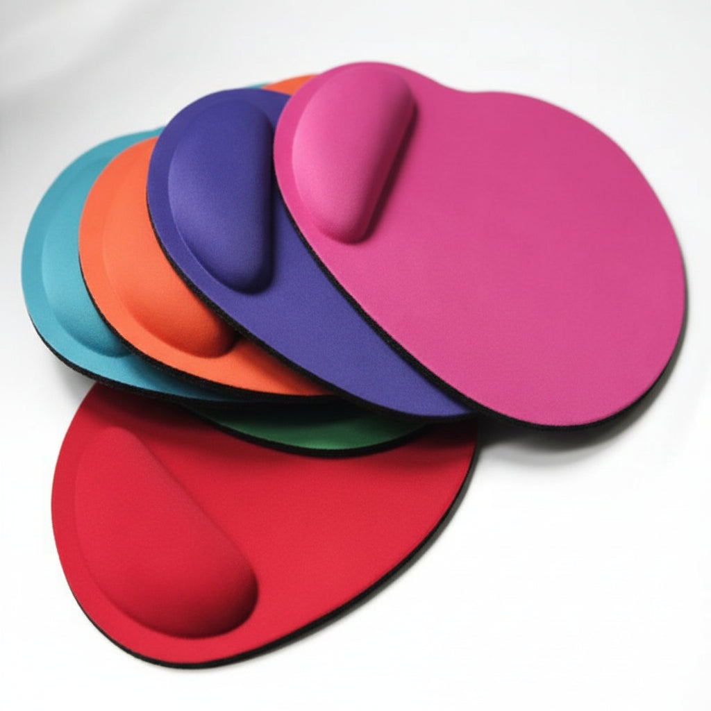 Tapis de souris en EVA PU avec support de poignet, vue latérale