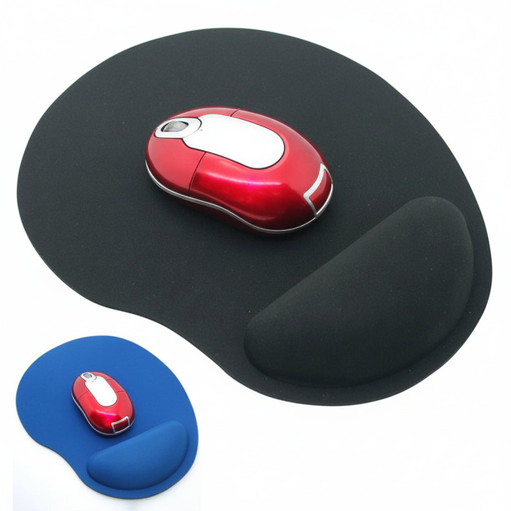 Tapis de souris avec repose-poignet en EVA PU, vue d'ensemble