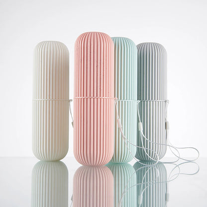 Étui de voyage pour brosse à dents en polypropylène